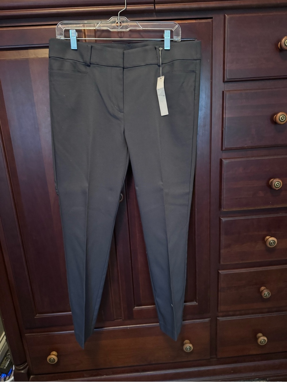 LOFT Black Dress Pants with Classic Waistband